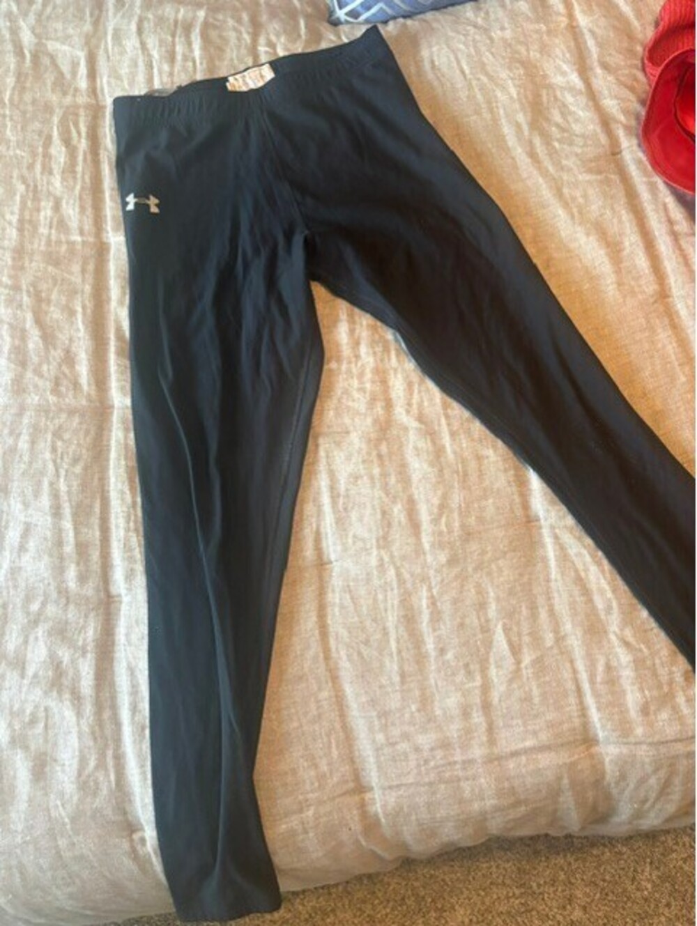 Under Armour Black Compression Leggings Size Medium